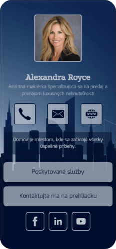 šablóna Skyline Focus